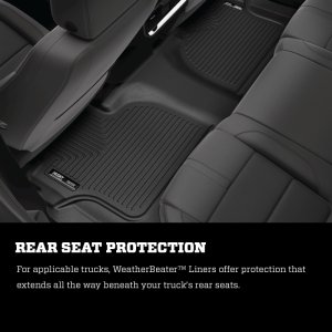 Lexus LX570 Floor Liners - Front - Husky Liners - WeatherBeater - Tan - `13-`16